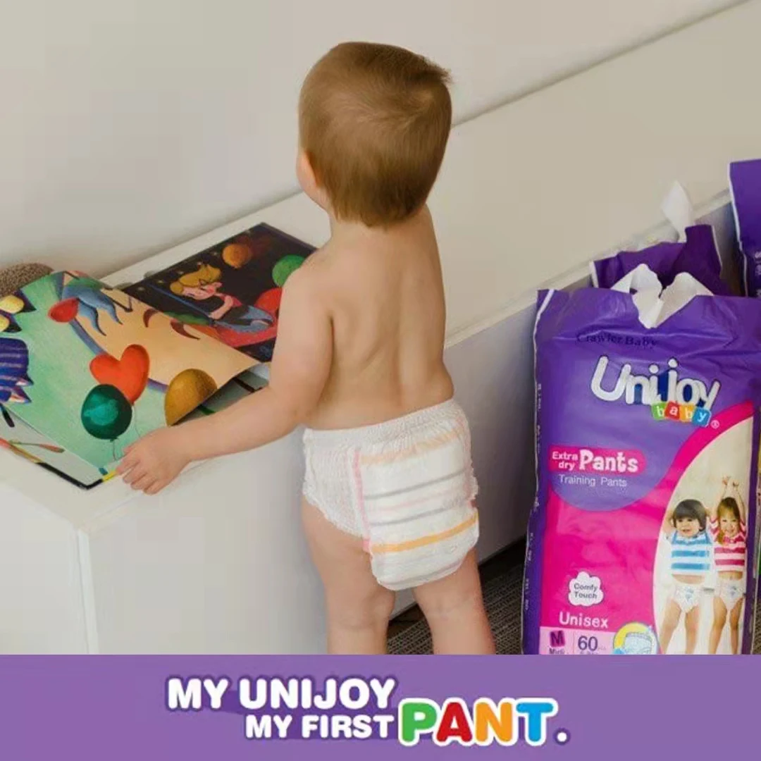 Discount Customized Disposable Premium Baby Diaper Pampering Pull Up Pants Wholesale Manufacturer
