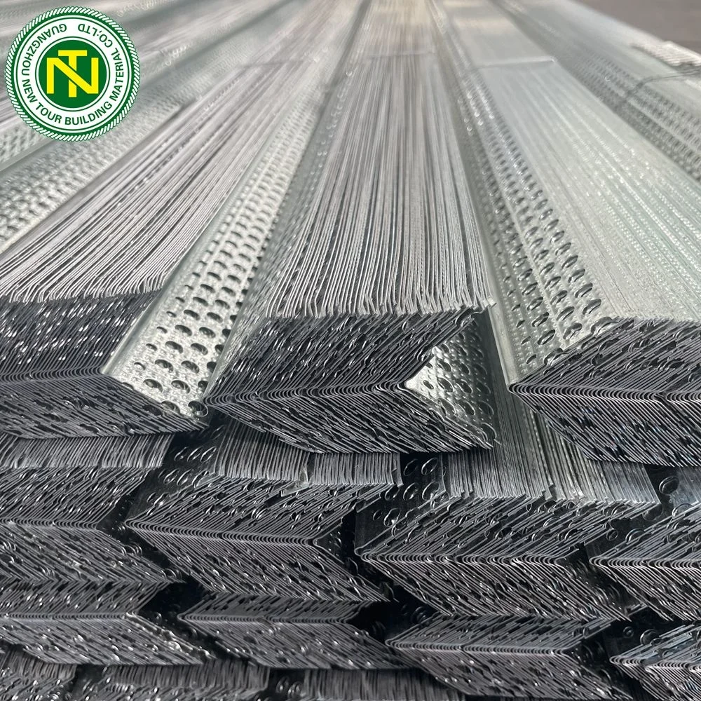 wholesale building material Gypsum board drywall partition stud track galvanized metal furring wall angle steel profiles