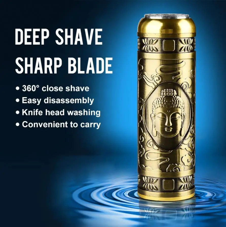 USB Rechargeable Shaver Mini Shave Portable Electric Shaver Electric Razor for Men Wet and Dry Mens Razor