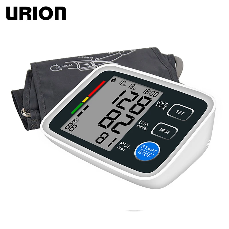 URION Digital Blood Pressure Measuring Apparatus BP Monitor Heart Rate Monitoring Apparatus Upper Arm Blood Pressure Monitor