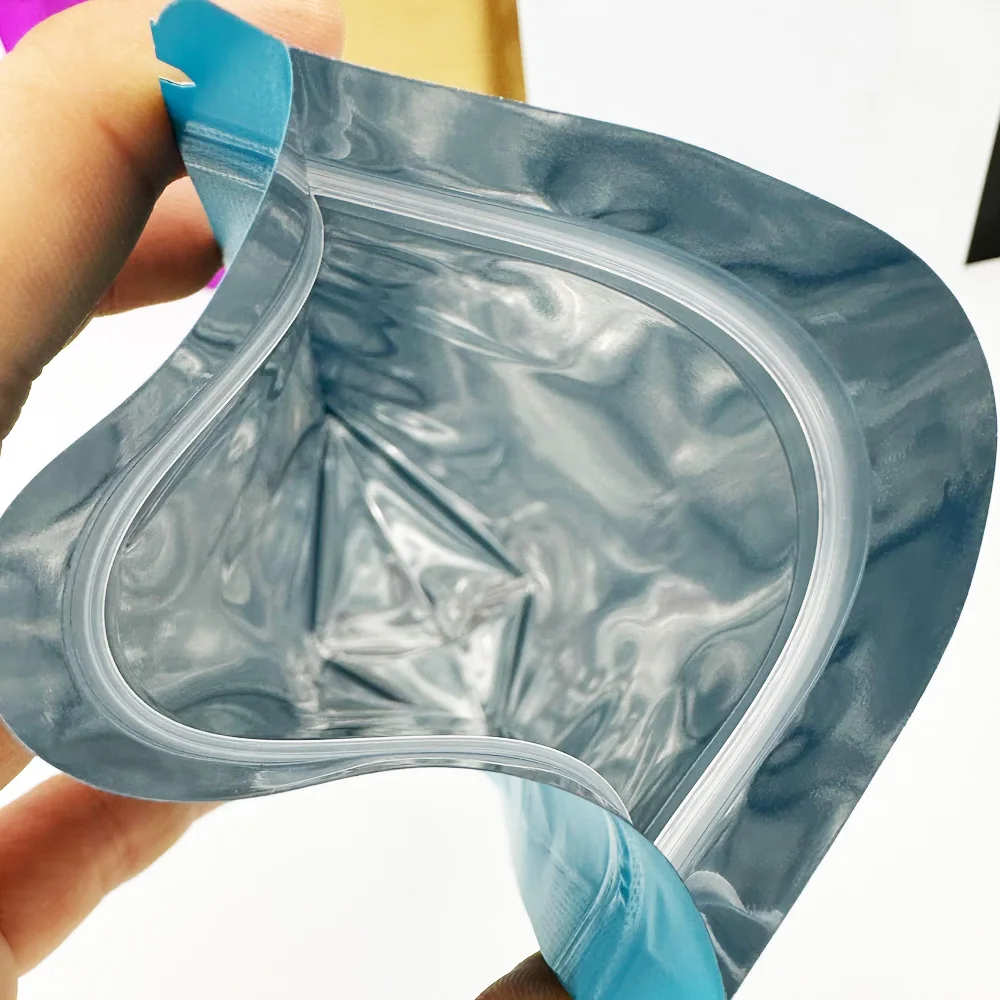 in stock wholesale custom logo printed laminated colorful mylar plastic zipper bag packaging stand up pouches for food package