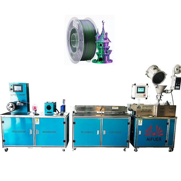 PLA ABS PEEK 1.75/3mm 3D Filament Extruder Machine Printer Filament Making Production Line