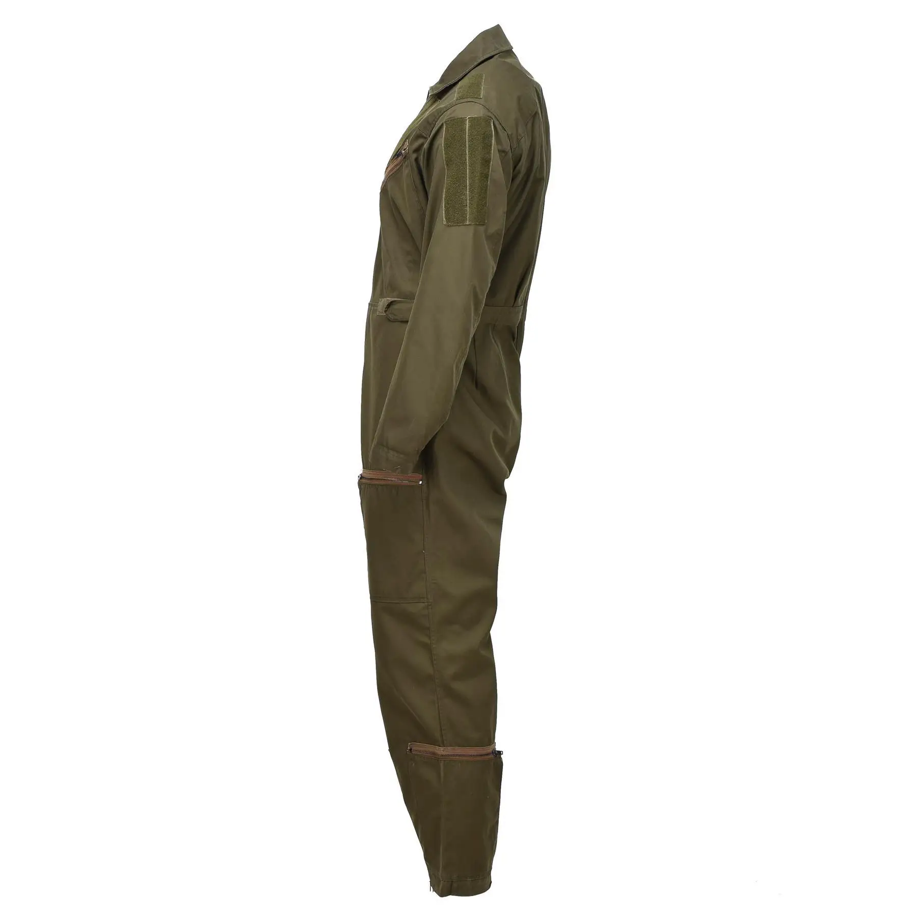 Green-color Top Quality Resistant Fireproof Safety Clothing Work Wear Pilot Flight Work Suit Clothes Flying Coverall