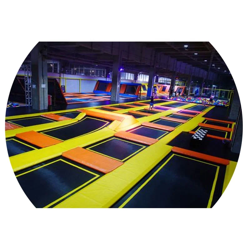 Professional Customized Colorful Customized trampoline park indoor Playground for Kids and Adults for Sale