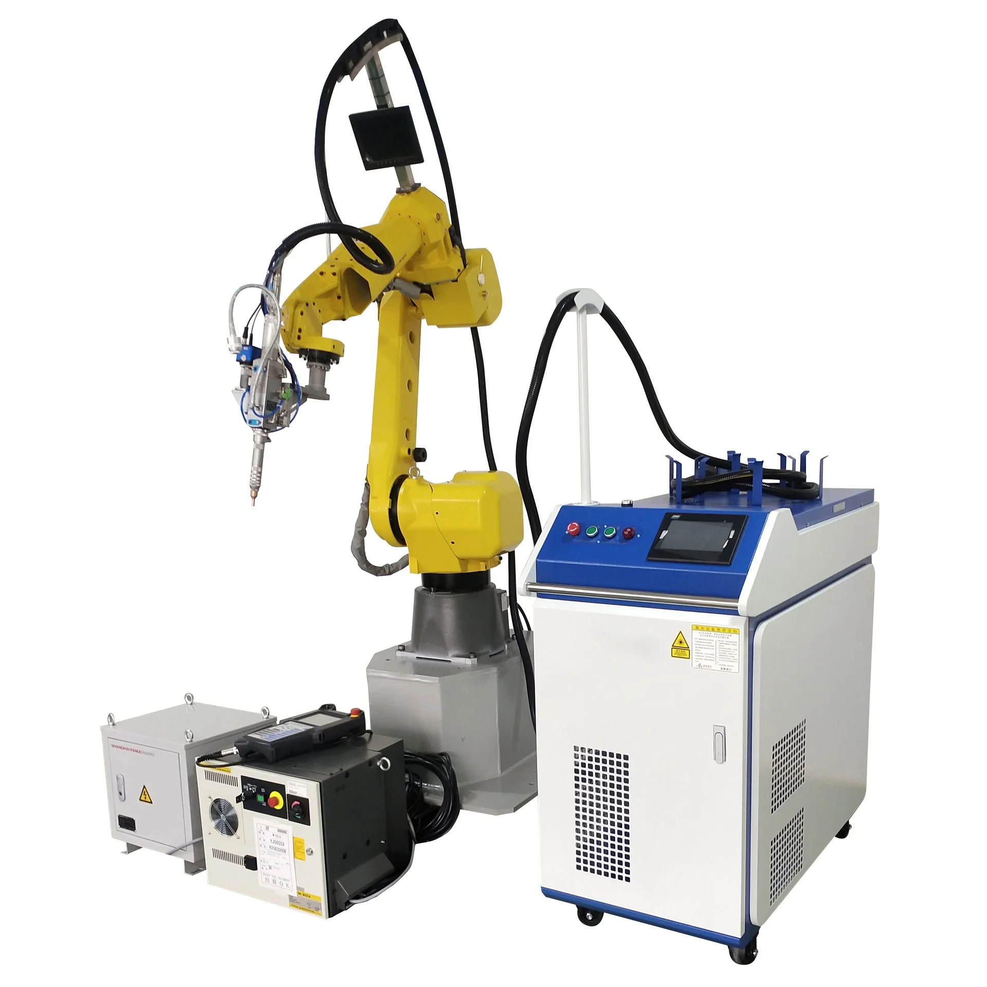 6 Axis Welding Robot Arm Laser Welding Workstation Laser Welders