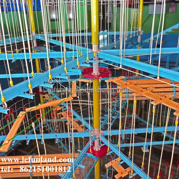 Lefunland Крытая веревка приключения в игровой площадке домашнее развлекательное оборудование для скалолазания