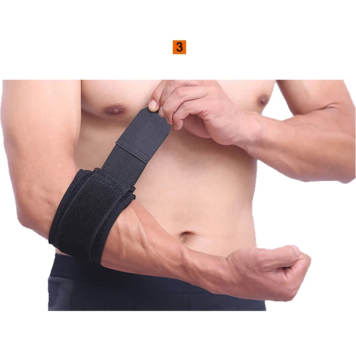 2020 Hot Selling Adjustable Elbow Brace Eliminate Tennis Elbow Sleeves compression Elbow Brace