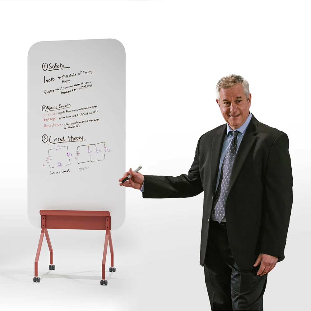 White Board Maker Magnetic Black Dry Erase For Kid Can Be Customized School Wall Classroom White Board Marker Machine
