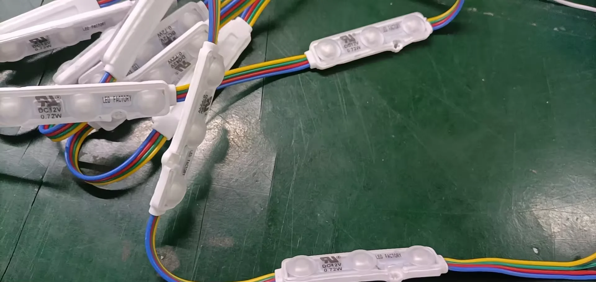 QC-M208RGB SMD5050 0.72W 12VDC change  for advertise Light box Letter Sign/Billboard signs