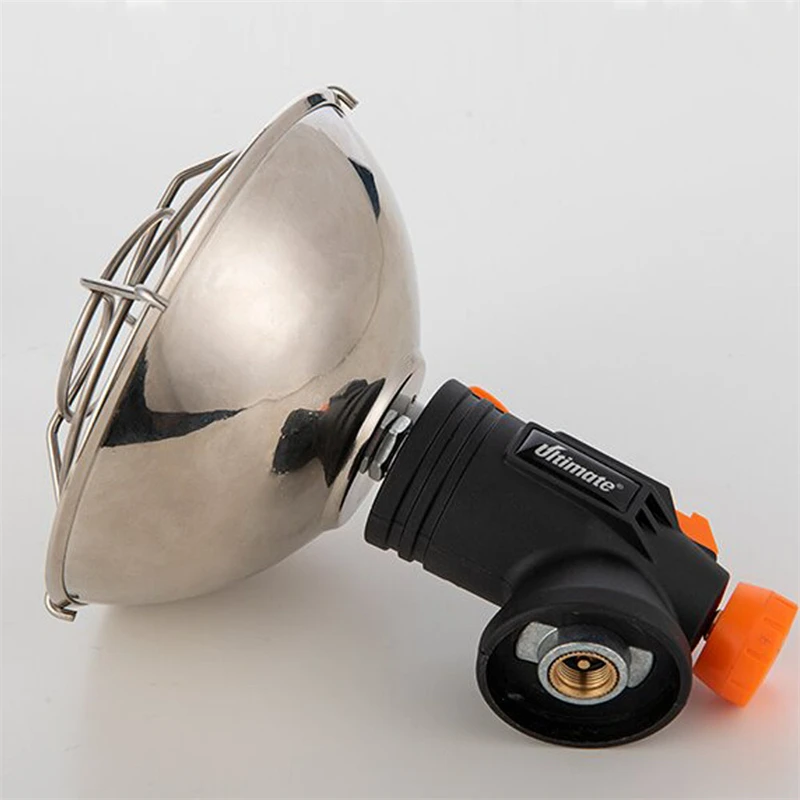 Camping Portable Gas Heater  Outdoor Heater For Camping, Fishing, & Skiing Trips Butane Gas Canister  Pressure Sensing Shut Off