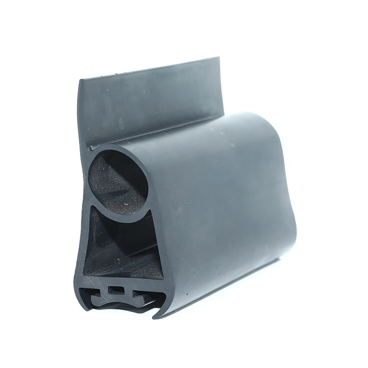 Customized industrial door bottom seal strip EPDM  PVC rubber seal side guidel seal