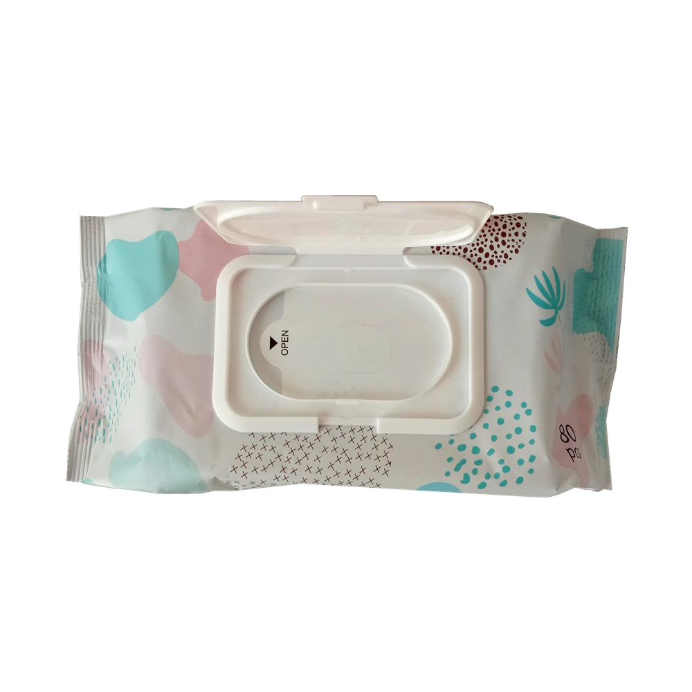 Hot Selling Wholesale Nonwoven Fabric Mother Care Tender   baby wipes 80pcs 	water wipes baby wipes