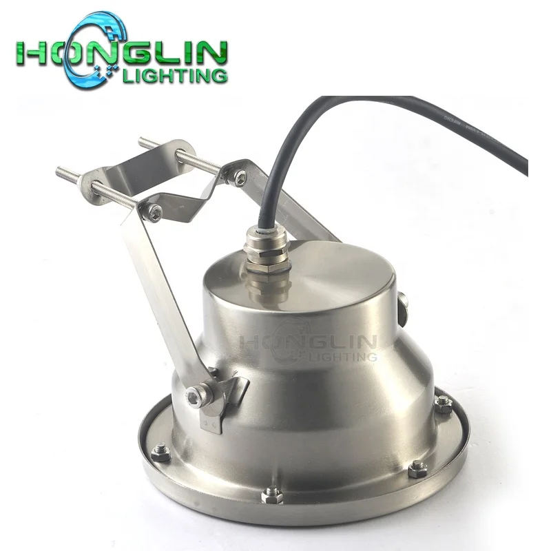 12W RGB LED underwater light boat pool lamp stainless steel housing waterproof IP68