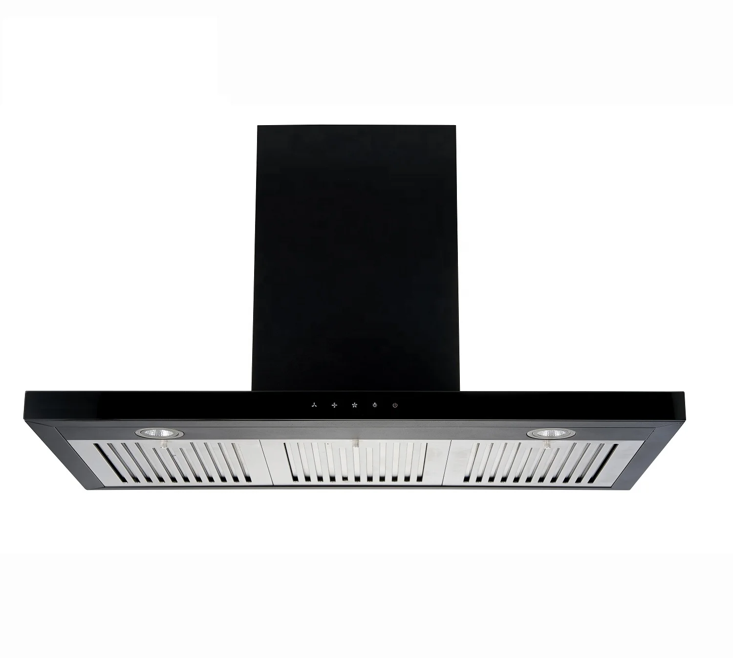 
OEM Brand Strong Power Home Wall Mounted Copper T shape Kitchen Cooking Smoke Absorption Range Hoods 