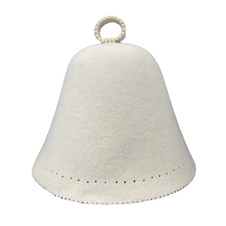 YUJIN Premium 100% Merino Wool Sauna Hat Adult Felt Hat for Men and Women Use Sauna Cap for Cleaning