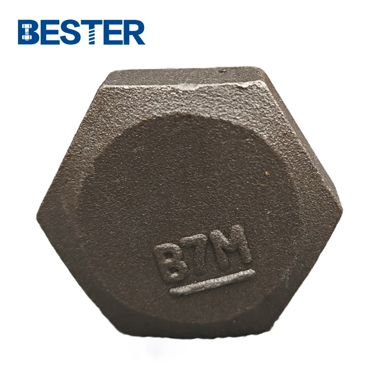 Din933 4140 Astm A193 B7 B7m 42crmo4 оцинкованная сталь никелированная частичная резьба болт с шестигранной головкой