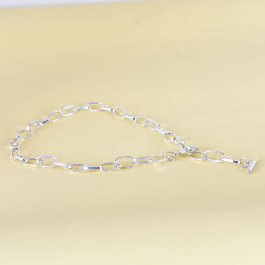  Fashion 18K Gold Color Link Thick Chain Choker Necklace Punk Collar Statement Jewelry For Women