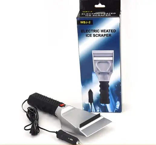 12 вольт с подогревом скребок и melter-без царапин
