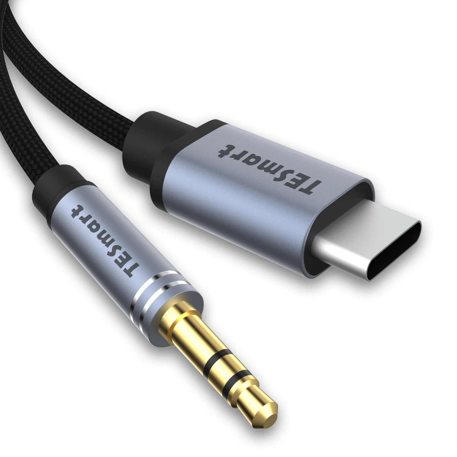 Высокое качество Тип C стерео шнур Кабель с разъемом USB типа Male к 3 5 мм разъем TRS на обоих концах для подключения внешних устройств автомагнитоле телефонов