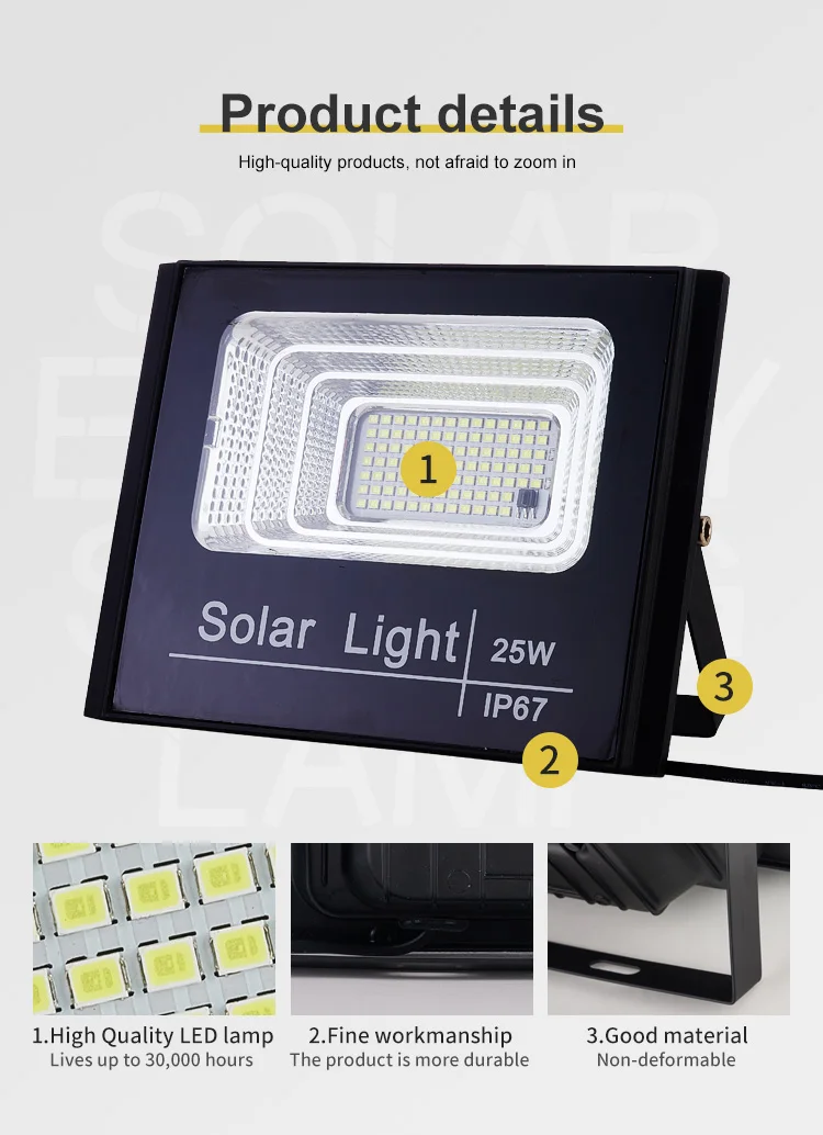 China manufacturer IP67 waterproof 25w commercial led flood