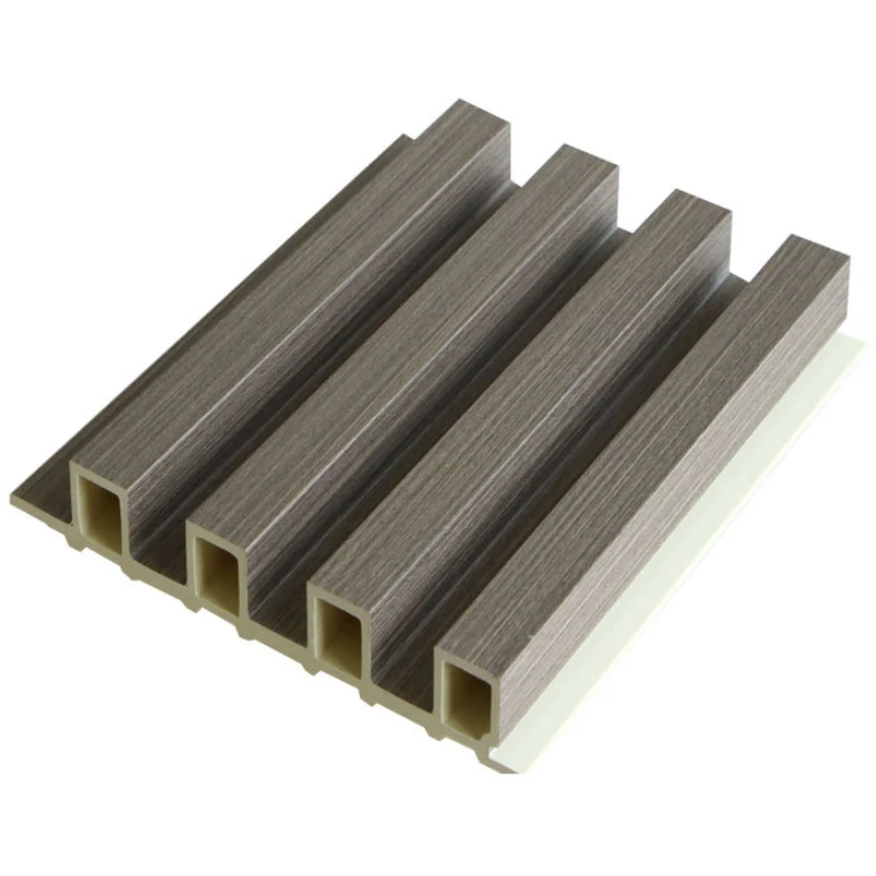 DOWELL Factory direct sale natural antisepsis 3D WPC Wall boards wood wall panels grating ceiling board for indoor decoration fo