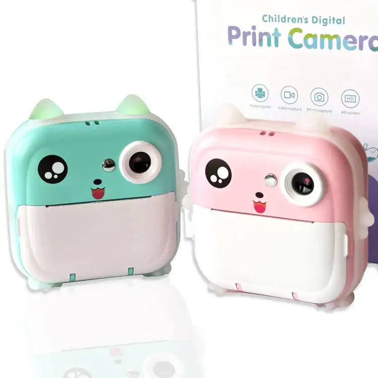 Q5 Digital Children Camera For Photography Instant Print Photo Kids Camera Mini Thermal Printer Video Educational Toys Gift