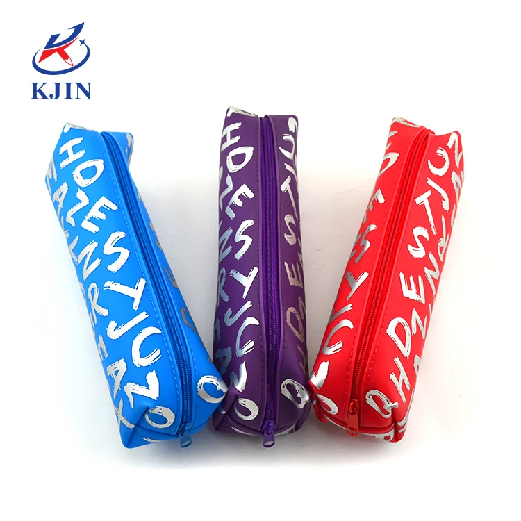 kawaii pen purse zipper pencil bag  velvet pen pouch pencil case for girls