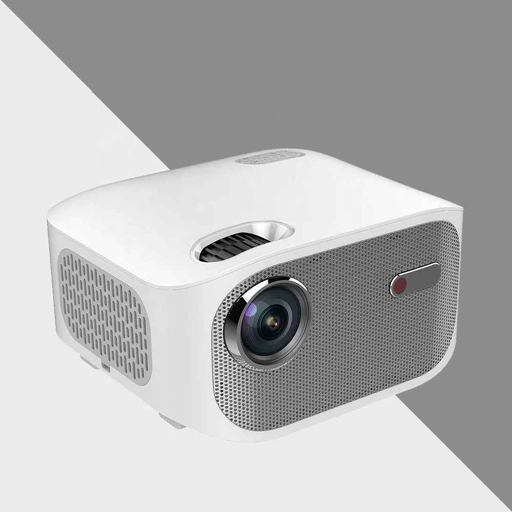 
2021 Hot Sale 7000 Lumens LED Beamer Full HD 1080P Projectors 4k Supported Multimedia Home Theater 