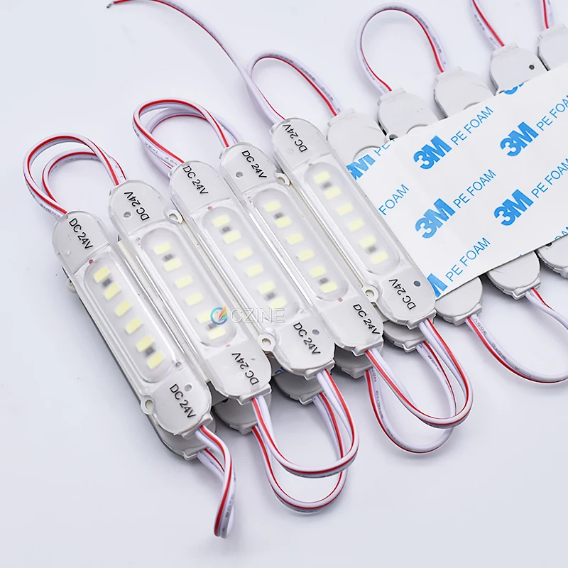 CZINELIGHT red green blue yellow pink warm cool white waterproof IP65 7517 5730 injection led module