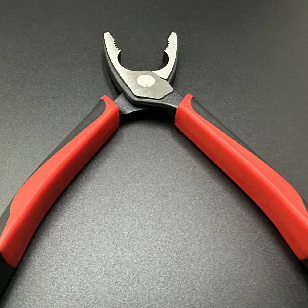 Patented Design Europe Type Soft PVC Handle CRV Optical Wire Working Combination Iron Straight Plier Clamps Crimping Pliers