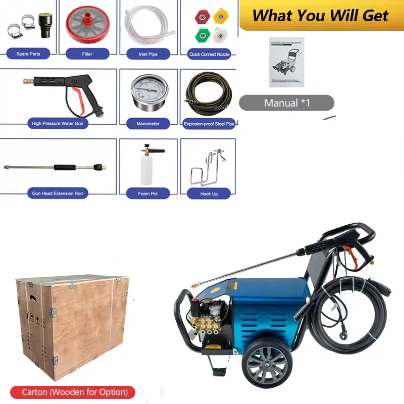 Car Washing Machine Water Spray Gun Car Wash Wireless Lithium Battery Portable High Pressure Car Washer Electric