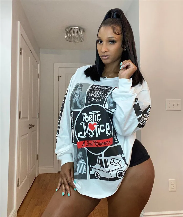 2020 Women Winter Fashion Hoodies Printed Long Sleeve T Shirt Womens Sexy Hoodies Wholesale Sweatshirts