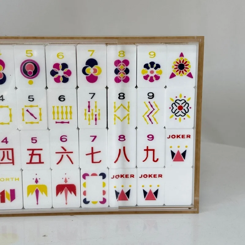 custom blank american mahjong tiles Acrylic american mahjong set