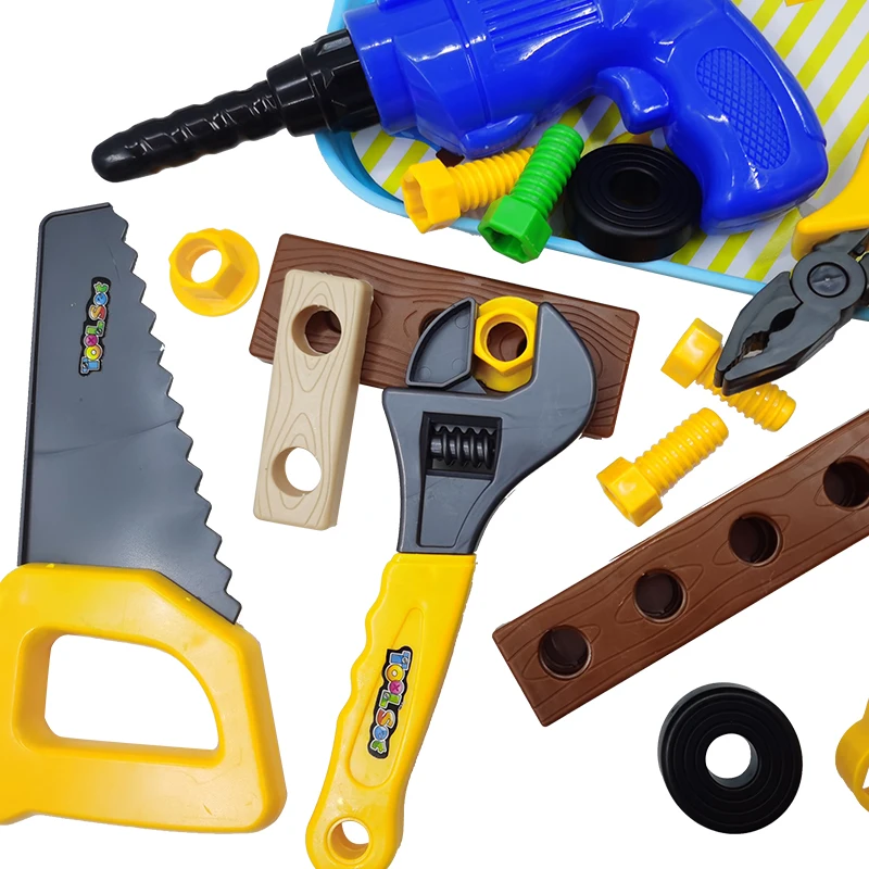 Role Play Assembling New Products Plastic Toy Tool For Pretend Play For Boy Set Repair Toys