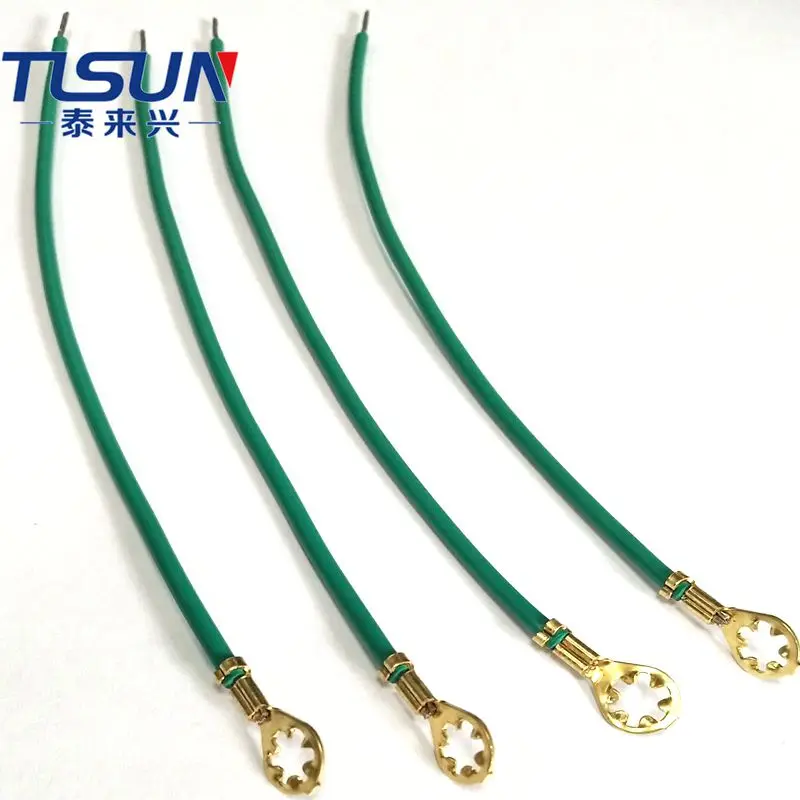 Customize TE Non-slip Brass Star Ring Terminal Wire Harness