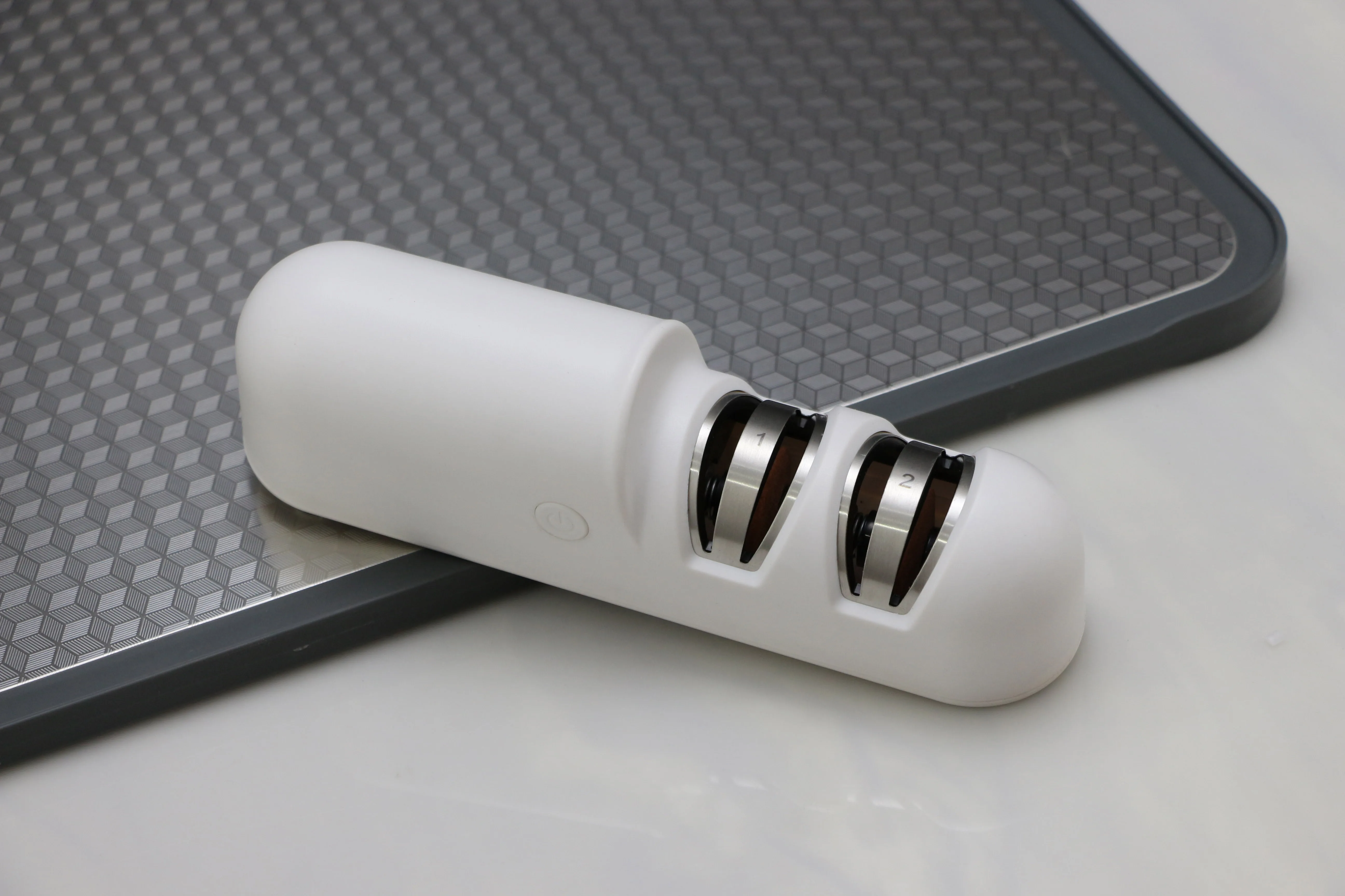 New Design Electric Knife Sharpener 2 Stages for Helps Repair Restore Polish Knife with usb