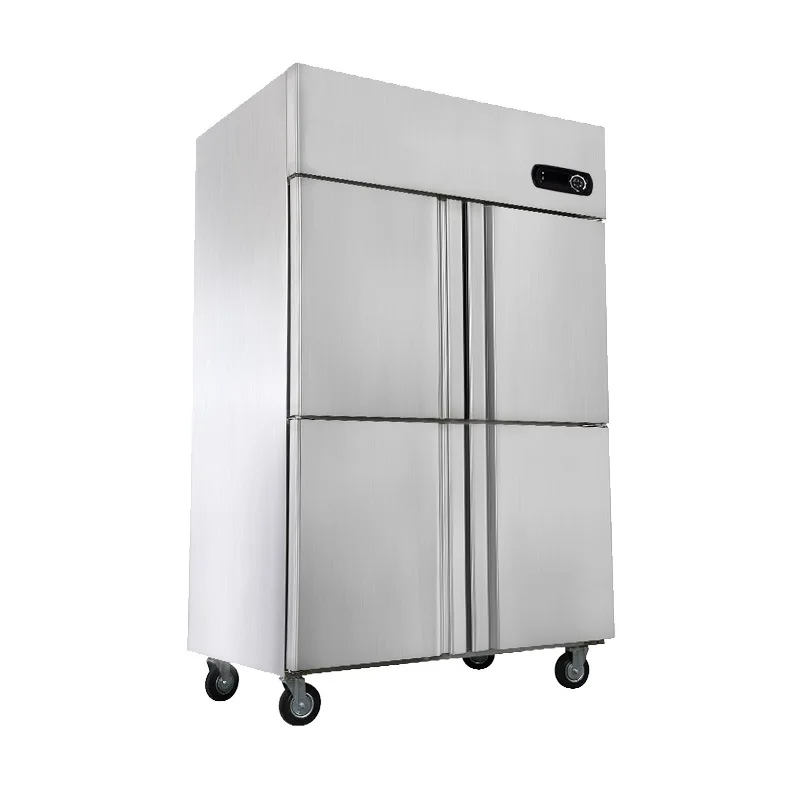 Chiller Low Temperature 80 Degree Stainless Steel Upright 3 Door Freezer Refrigerator Stainless Steel Big Capacity Freezer