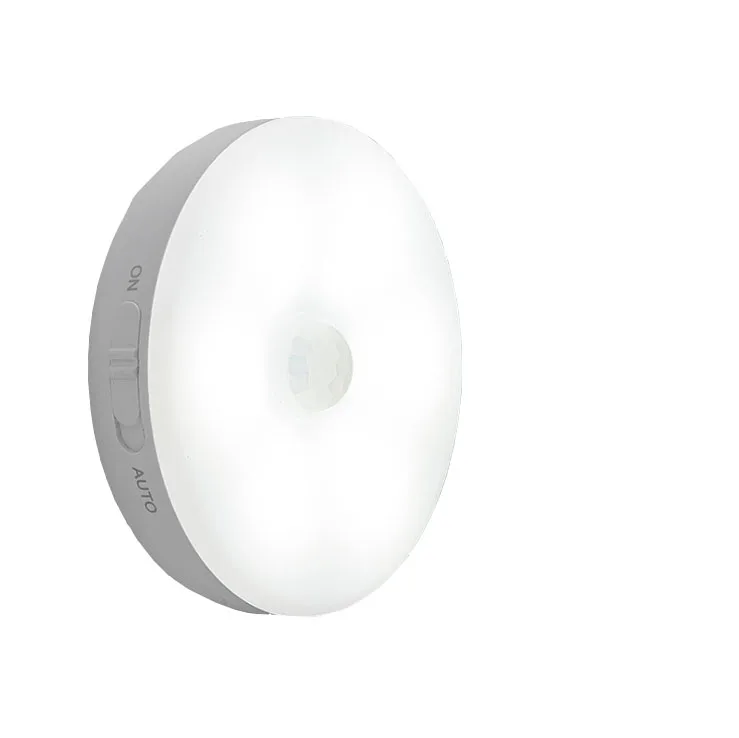 Умный домашний автоматический настенный магнитный светильник для шкафа лестницы сцены Пассивный инфракрасный датчик движения лампочка светодиодный маленький ночник