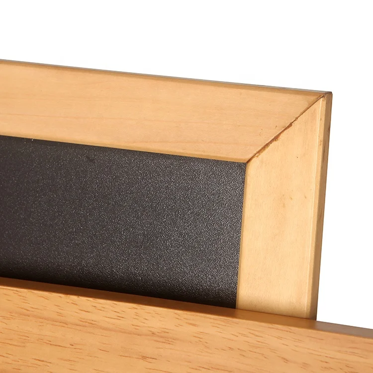 
Map Board wall Decor For Home Office Notice Memo Black Magnetic Wooden Frame Blackboard Photo Frame 