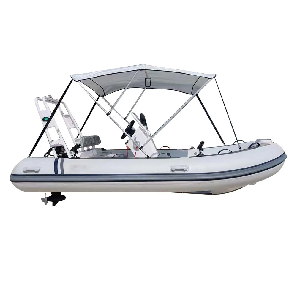 13ft RHIB390 Aluminum Rib PVC/Orca/Hypalon Inflatable Rowing Boat