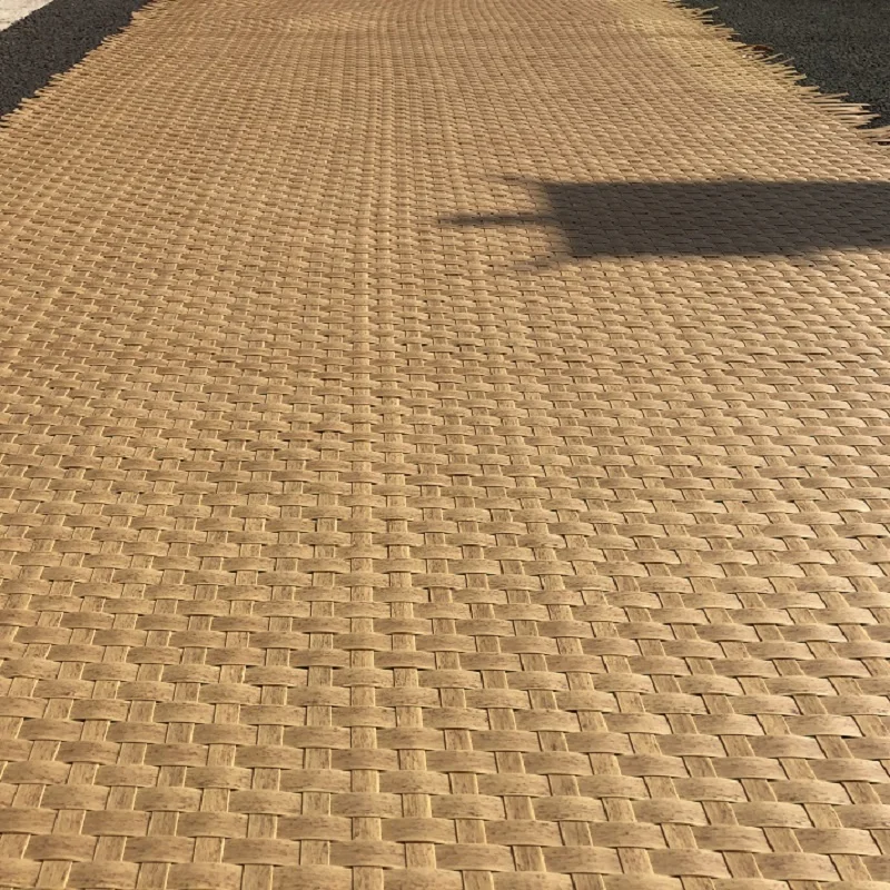 Синтетический бамбуковый ткацкий коврик для стен и потолка