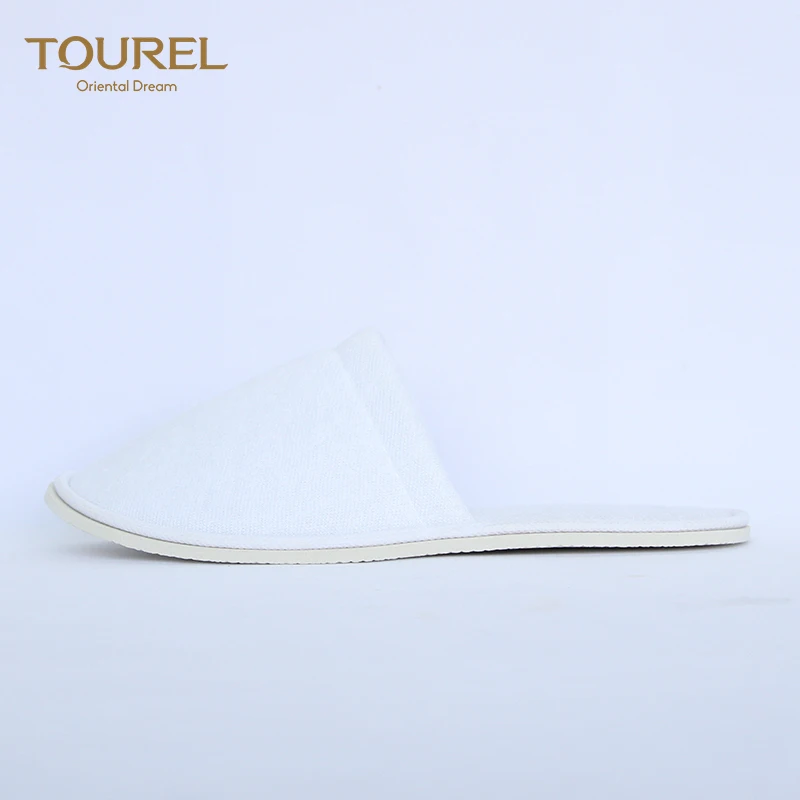 Hot Sales Closed Toe Hotel Terry Towel Disposable Slipper