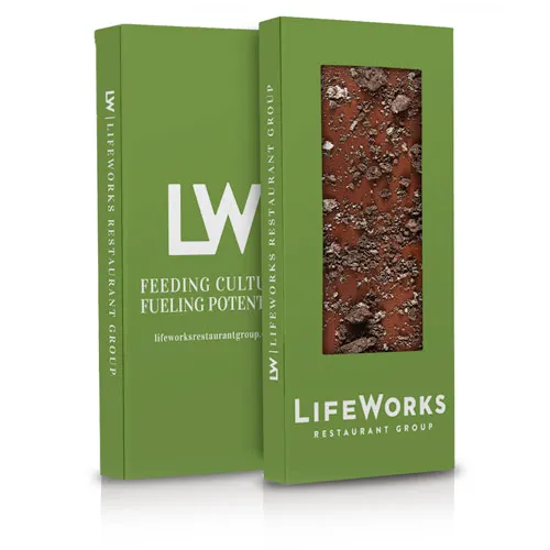 Custom chocolate bar packaging chocolate box packaging luxury box of chocolates with clear window box packaging