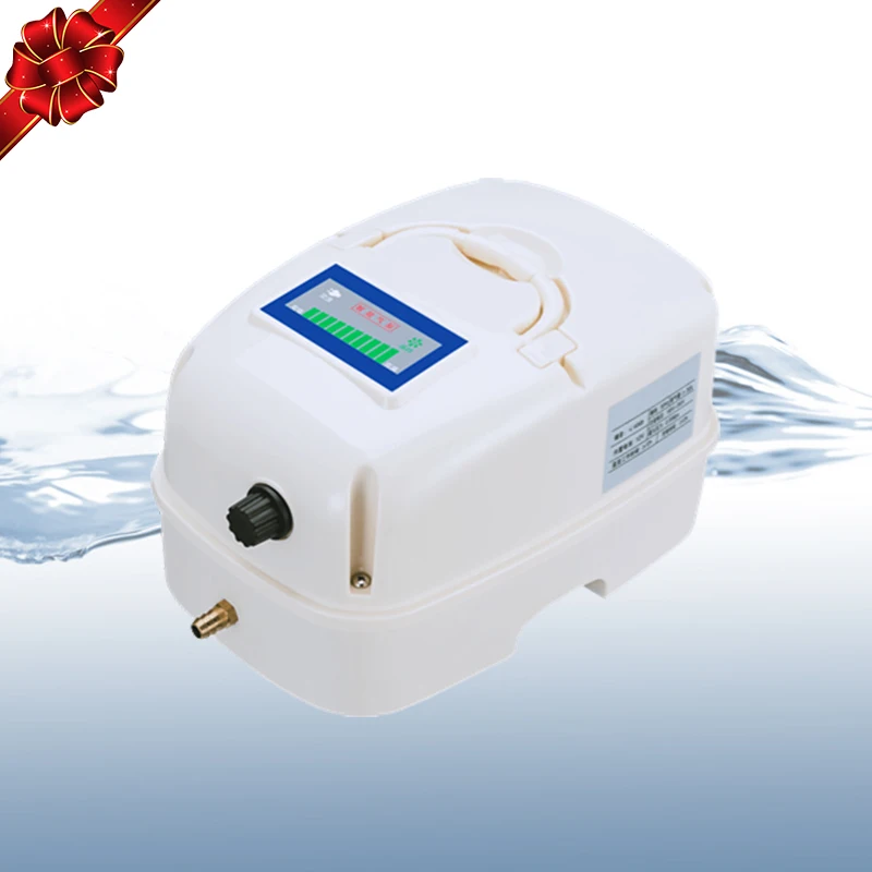 2023 Hot Selling 6V AC DC Rechargeable Air Pump Portable Battery Powered Oxygen Aquarium Aerator