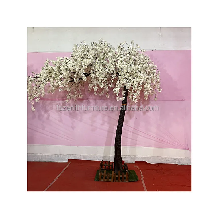 Красное белое розовое дерево сакуры индивидуального размера для помещений и улицы большое искусственное с цветами вишни арки свадебного