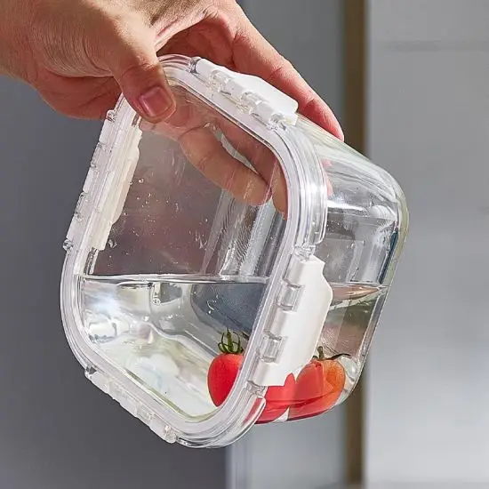 Glass Meal Prep Containers Glass Food Storage Containers with Lids