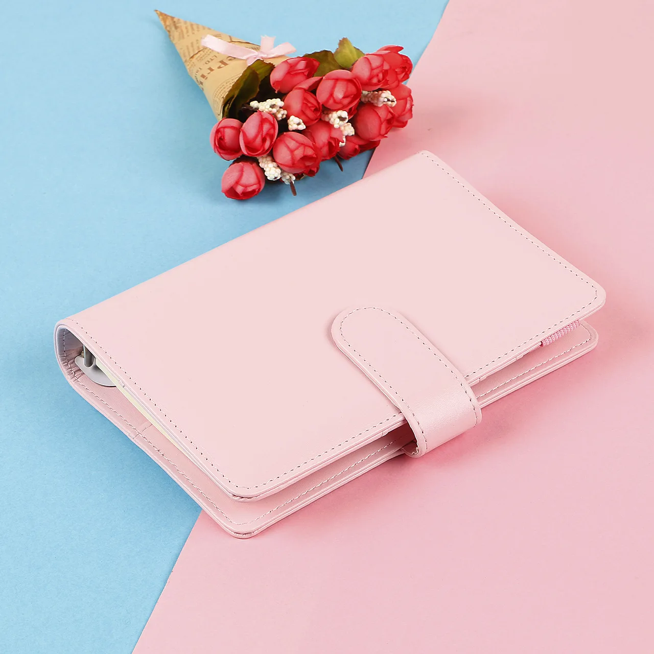 Блокнот из искусственной кожи с пользовательским логотипом блокнот Moleskine ручкой для журнала на резинке