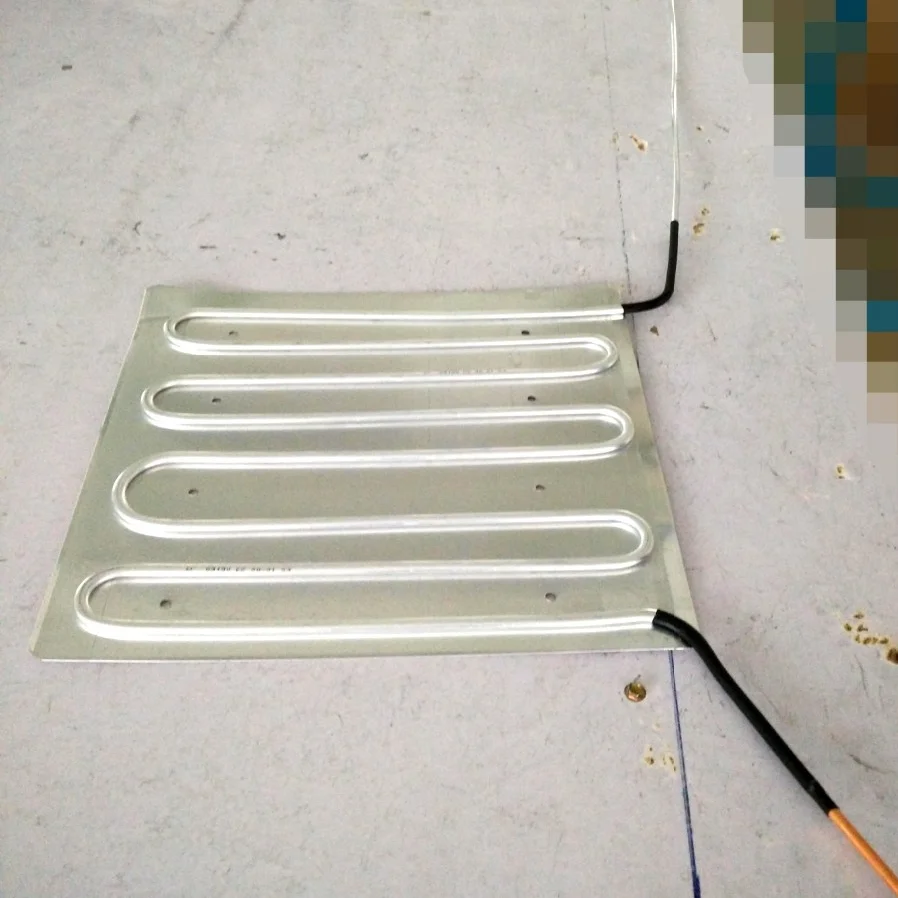 Refrigeration spare parts Tube On Plate Evaporator For Direct Cooling Refrigerator