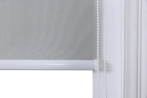 Clear Luxury Drapes Blinds Various Design sunscreen electric blinds  Dooya motor