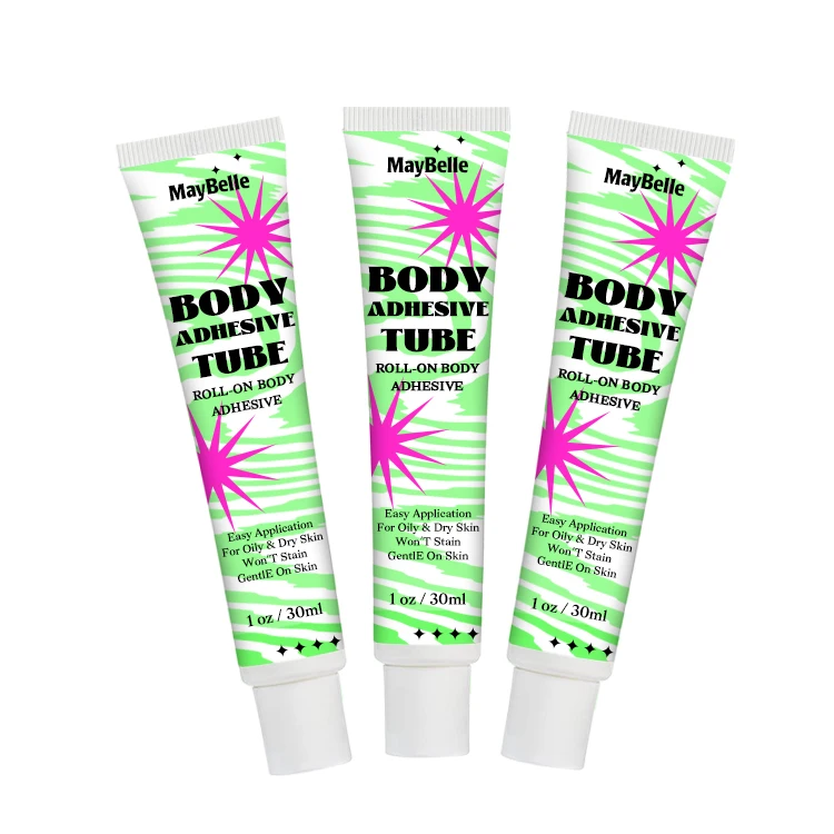 Customize Logo Sweat Resistant Butt Glue 0.8oz Body Adhesive Glue Waterproof Liquid Tape For Clothes